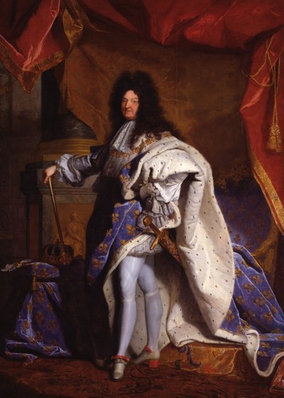 Ludwig XIV., König von Frankreich (1638-1715) von Hyacinthe Francois Rigaud